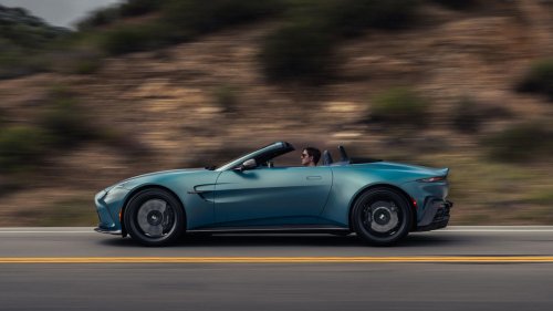 The 2025 Aston Martin Vantage Roadster in Photos