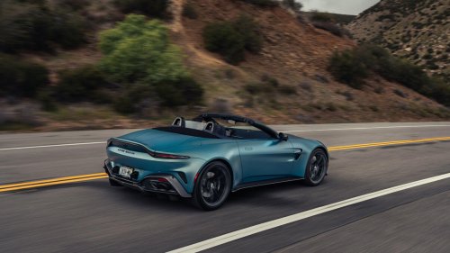 The 2025 Aston Martin Vantage Roadster in Photos