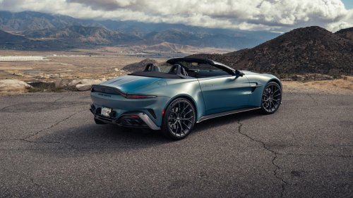 The 2025 Aston Martin Vantage Roadster in Photos