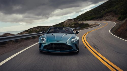 The 2025 Aston Martin Vantage Roadster in Photos