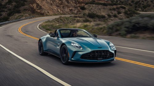 The 2025 Aston Martin Vantage Roadster in Photos