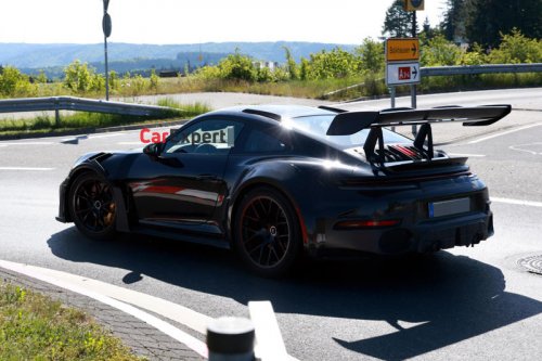 2026 Porsche 911 GT2 RS spied for the first time