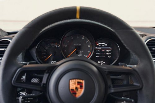 The Porsche 718 Spyder RS's Cabin Keeps It Simple and Engaging