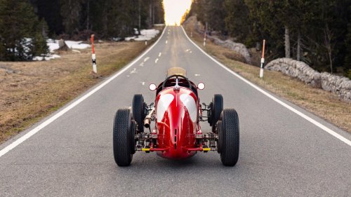 A 1936 Maserati 6CM Factory Works Racer in Photos