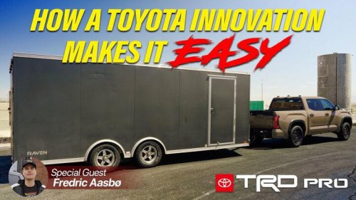 The Easy Way to Back Up a Trailer