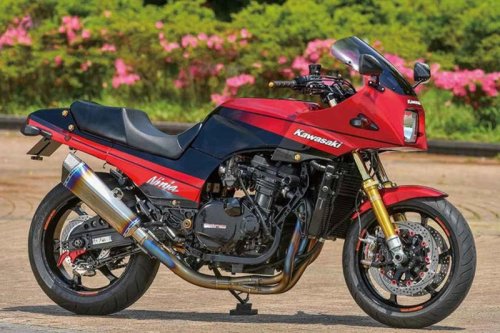 ACサンクチュアリー GPZ900R（カワサキ GPZ900R）製作から7年･1万3000km走行し良好な状態を保つ【Heritage&Legends】