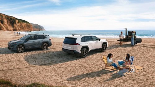 View Exterior Photos of the 2026 Toyota RAV4 Hybrid