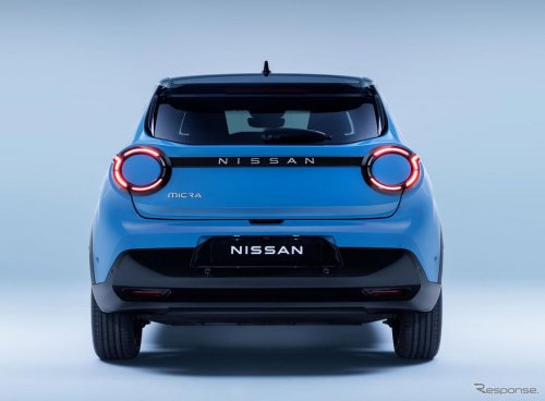 日産『マイクラ』新型、“SUV風デザイン”の小型EVになって登場