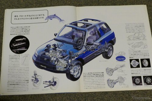 クロカンとは違う！ オフロード“も”走れる乗用車として人気爆発した初代『RAV4』【懐かしのカーカタログ】