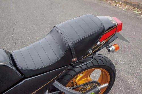 メローズ RZ350（ヤマハ RZ350）今できる手法を盛り込んだレストア&amp;カスタム路線のRZ【Heritage&amp;Legends】