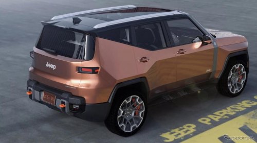 ジープの最小モデル『レネゲード』が2027年にフルチェン！ これが市販型デザインだ