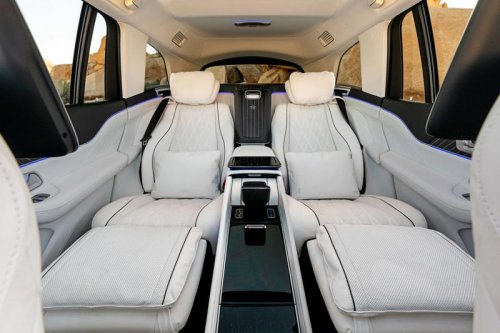 View Interior Photos of the 2025 Mercedes-Maybach GLS600
