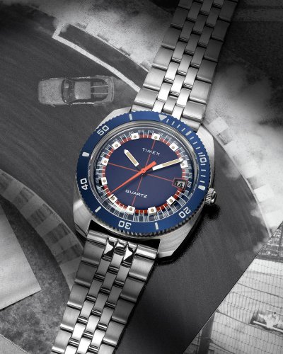 Timex Doubles Down on the ’70s Swagger With This Racing Watch Revamp