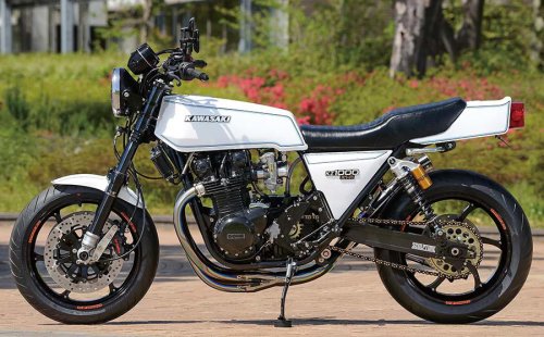 ACサンクチュアリー Z1-R（カワサキ Z1-R）ノンカウル丸目一灯での依頼に応え吟味した手法を投入【Heritage&amp;Legends】