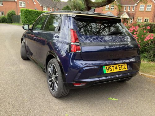 High five: Slip into some classic couture with the Renault 5 E-Tech