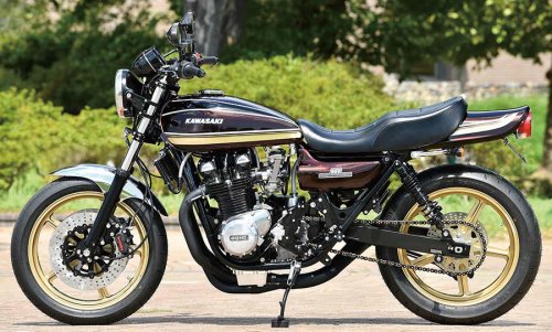 ACサンクチュアリー Z1（カワサキ Z1）18インチコンプリート車両に加わる効果的な熱対策【Heritage&amp;Legends】