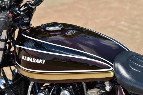 ACサンクチュアリー Z1（カワサキ Z1）18インチコンプリート車両に加わる効果的な熱対策【Heritage&amp;Legends】