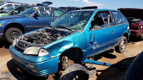 Suzuki Cultus Has a Rich History, Even in Colorado Car Graveyards