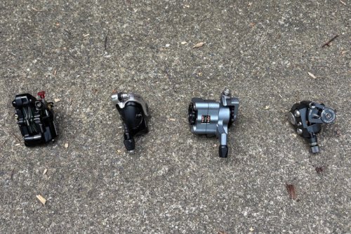 Can mechanical disc brakes still compete? A 4-way group test