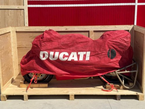 Brand New 26-Year-Old Ducati 996 SPS For Sale in Original Packing Crate