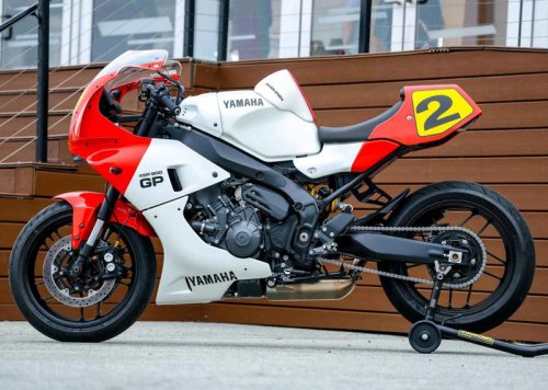 【速報！】ウェイン・レイニーが特別仕様のヤマハ「XSR900 GP」でラグナ・セカを34年ぶりに走行！