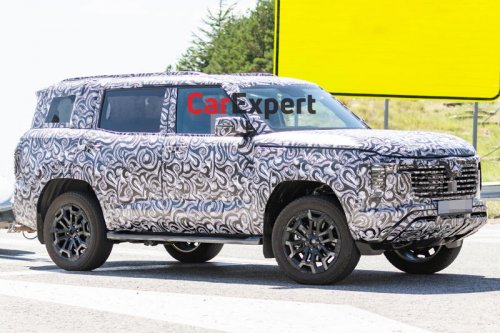 Mitsubishi Pajero Sport successor has boxy body, may drop Sport designation