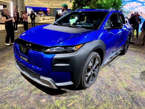 Subaru aims at Land Rover buyers with three of seven new EVs