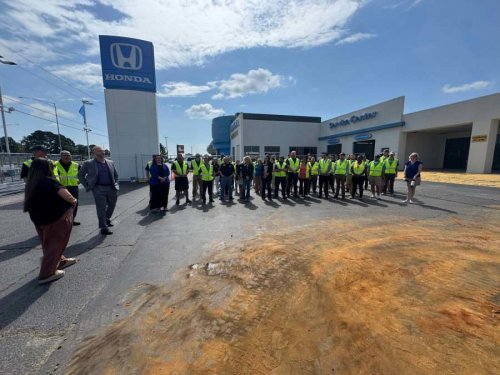 Groundbreaking takes place for new Honda Facility in Decatur
