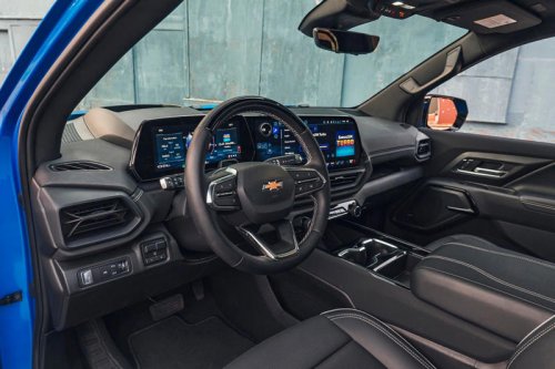 View Interior Photos of the 2025 Chevrolet Silverado EV LT