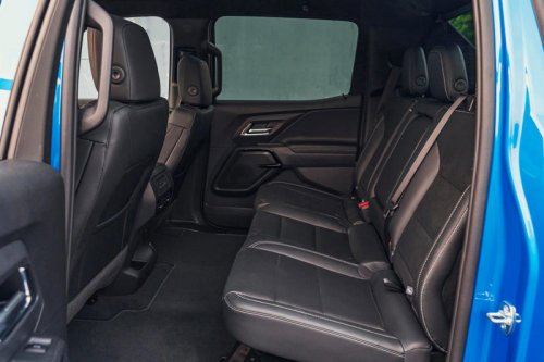 View Interior Photos of the 2025 Chevrolet Silverado EV LT