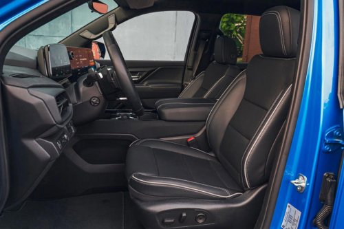View Interior Photos of the 2025 Chevrolet Silverado EV LT