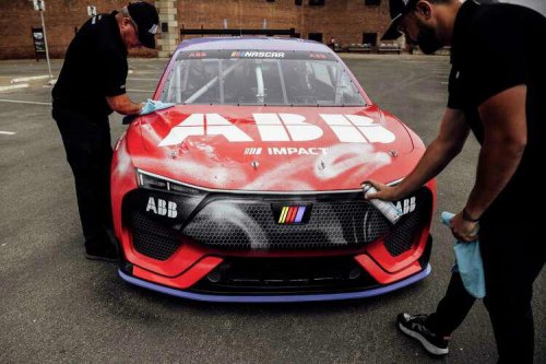 EV ‘blows away' NASCAR stock cars, but it's here to start a conversation, not race