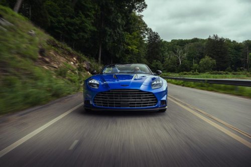 View Exterior Photos of the 2026 Aston Martin Vanquish Volante, the Brand's New Convertible