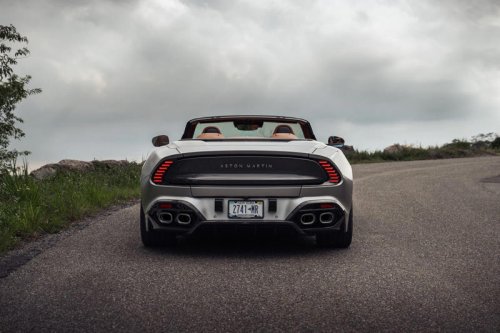 View Exterior Photos of the 2026 Aston Martin Vanquish Volante, the Brand's New Convertible