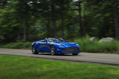 View Exterior Photos of the 2026 Aston Martin Vanquish Volante, the Brand's New Convertible