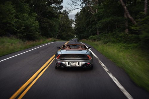 View Exterior Photos of the 2026 Aston Martin Vanquish Volante, the Brand's New Convertible