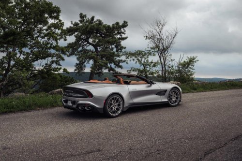 View Exterior Photos of the 2026 Aston Martin Vanquish Volante, the Brand's New Convertible