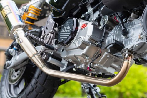 ヨシムラが空冷125cc単気筒という制限のなかで目指したのは『楽しいマフラー』