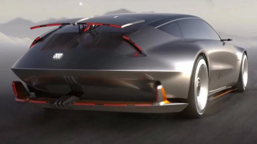 Photos: GM China's Buick EV concept blends space car design with modern tech