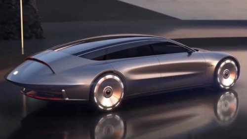 Photos: GM China's Buick EV concept blends space car design with modern tech