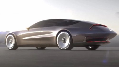 Photos: GM China's Buick EV concept blends space car design with modern tech