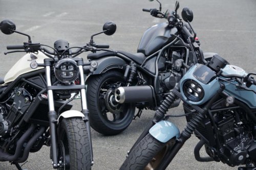 もう迷わない！ レブル250／500／1100選びの決定版！ 自分にピッタリの排気量はどれだ？【スペック・足つき・取りまわし編】