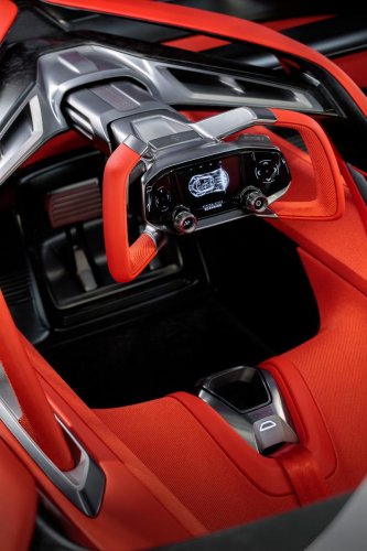 View Photos of the Crazy Corvette CX Concept, Chevy's Sci-Fi Sports Car