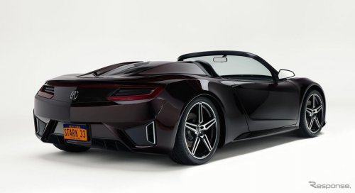 映画『アベンジャーズ』に登場した『NSXロードスター』が米モントレーに登場！ 初代NSXから35周年