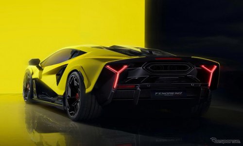ランボルギーニ史上最強の1080馬力、電動スーパーカー『フェノメノ』発表…世界29台限定