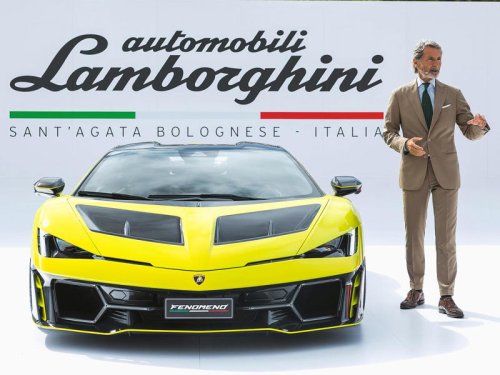 ランボルギーニがモントレーで、世界29台限定のハイブリッド スーパースポーツカー「フェノメノ」を発表！