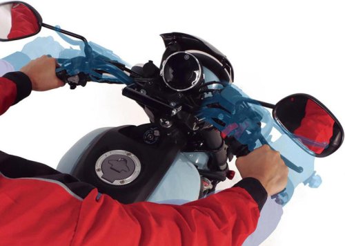 【カスタムガイド】キタコ「XSR125」（ヤマハ XSR125 ABS）専用パーツでゆとりのあるポジションに！ 足つき性もUP