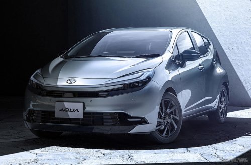 トヨタ『アクア』がプリウス顔に大変身！ 一部改良モデルが発売、248万6000円から