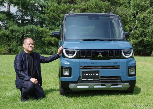 【三菱 デリカミニ 新型】日本のアニメ文化も取り入れた新「ウルルン顔」は可愛いだけじゃない