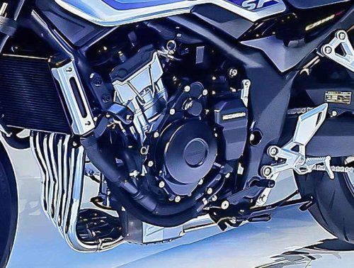 【世界初公開！】ホンダ「CB500 Super Four」「CBR500R FOUR」登場！ 倒立フォークにモノショック採用、国内向け400にも期待!!